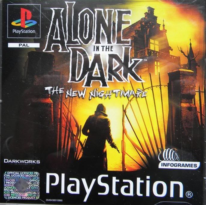 Alone in the Dark 4 - The New Nightmare PSX cover