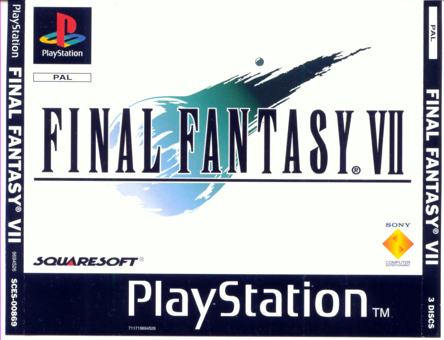 Final Fantasy VII PSX cover