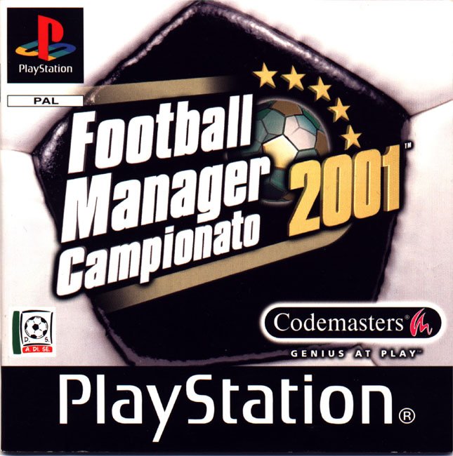 Football Manager Campionato 2001 PSX cover
