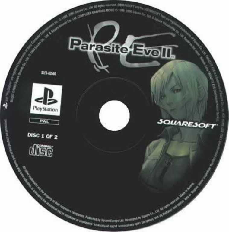 Parasite Eve 2 PSX cover