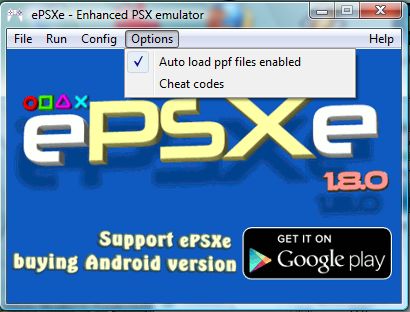 epsxe v2.0.2 load faster