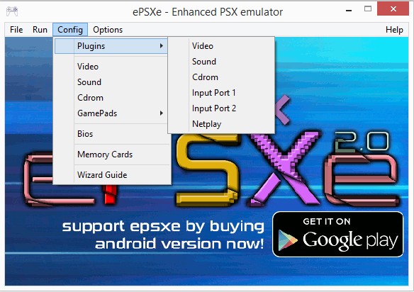 how to use epsxe emulator