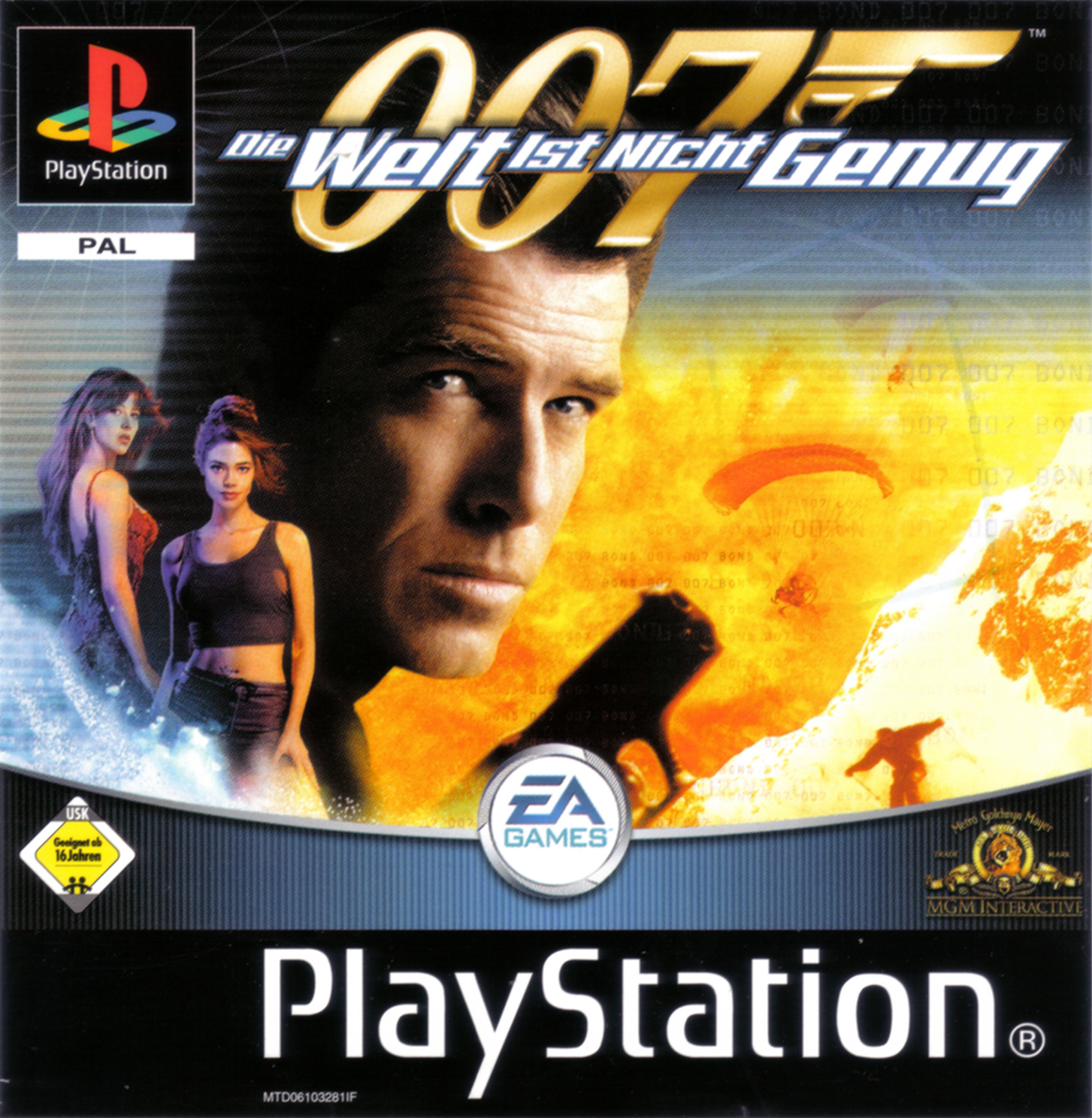 007 - Die Welt Ist Nicht Genug PSX cover