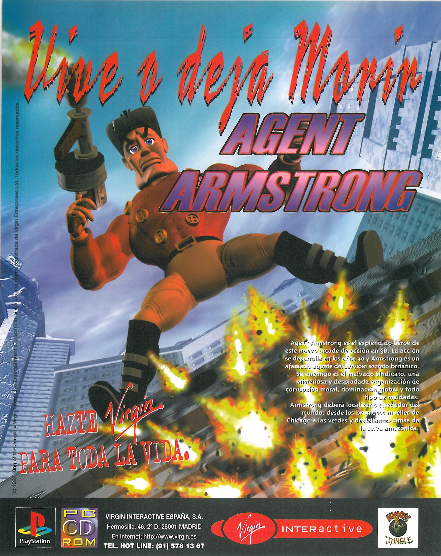 Agent Armstrong PSX cover