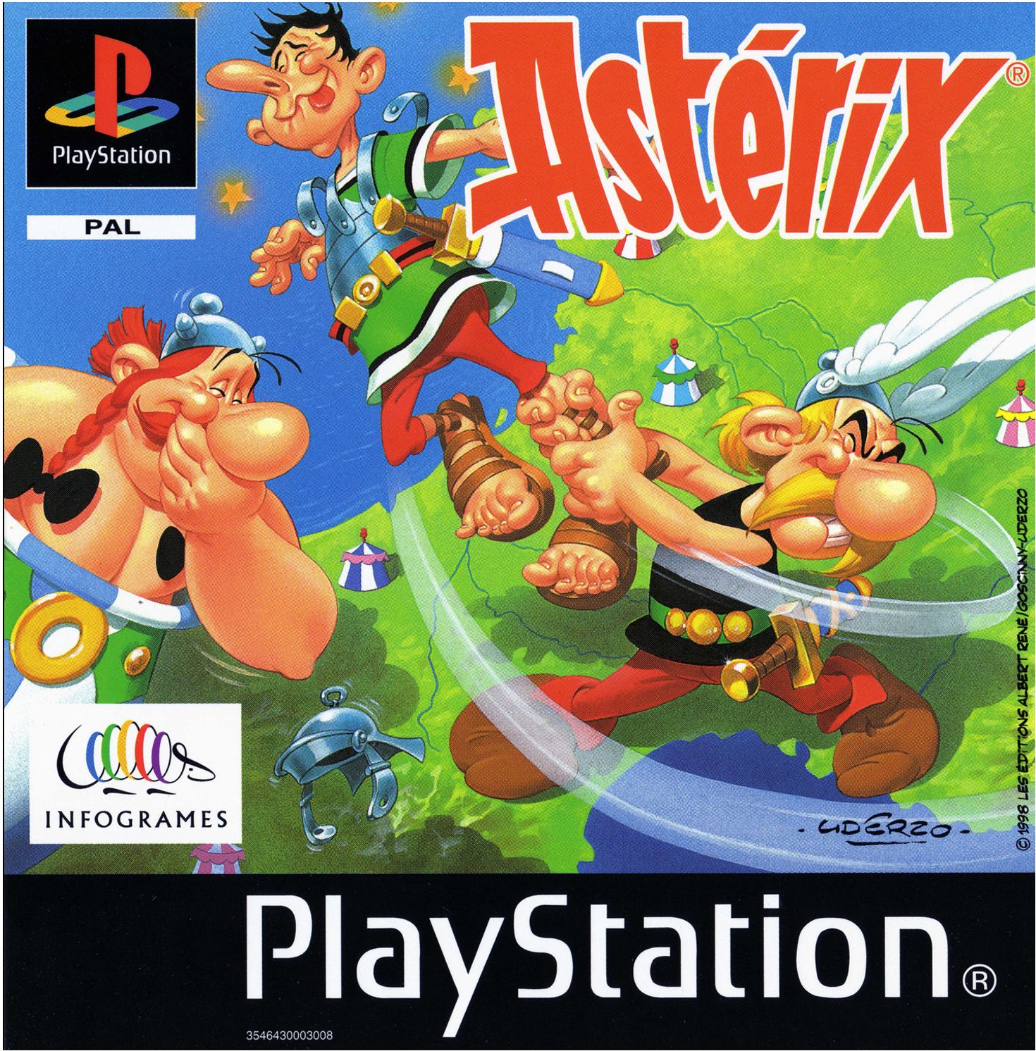 Asterix PSX cover