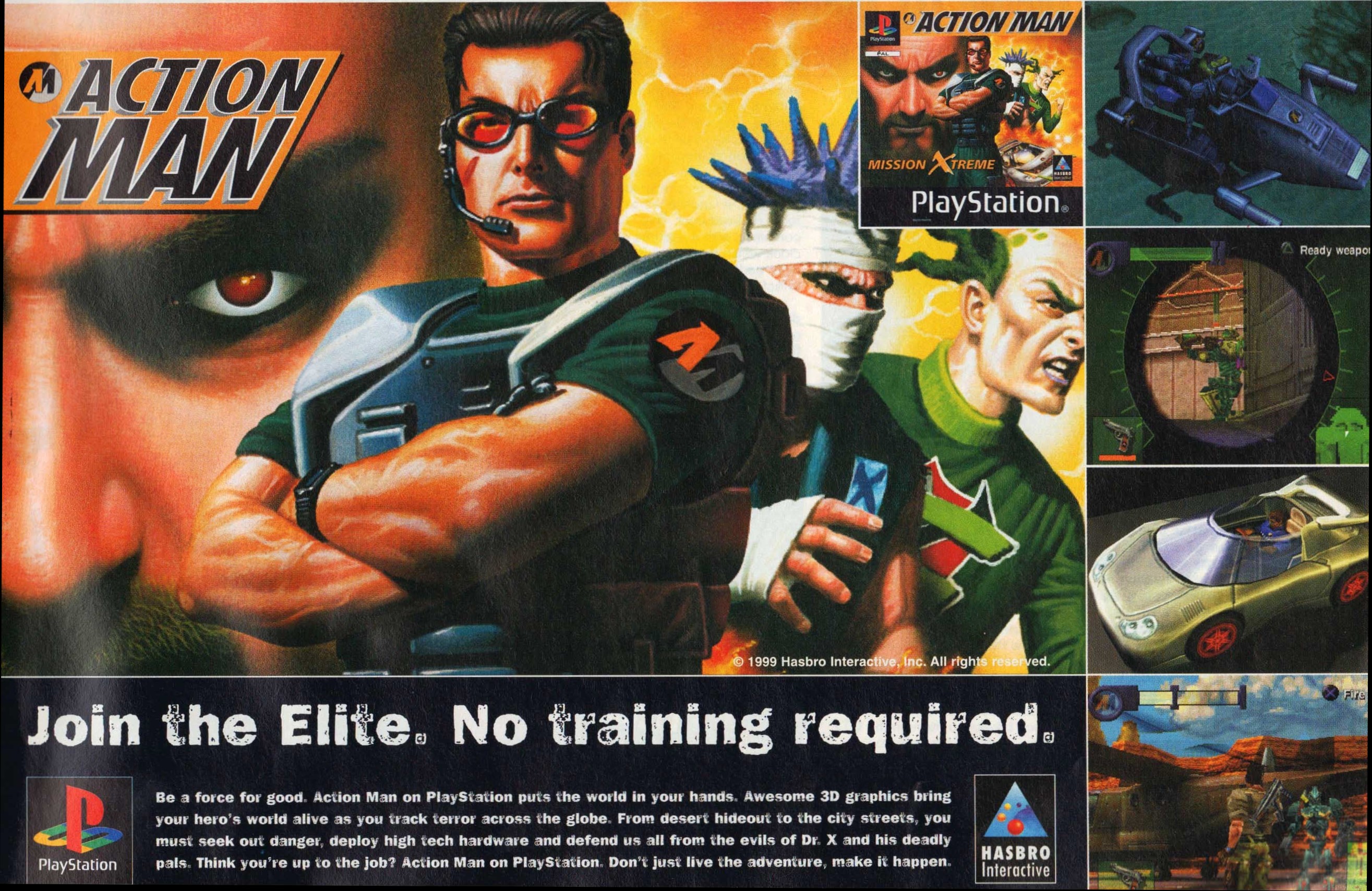 Action Man - Mission Extreme PSX cover