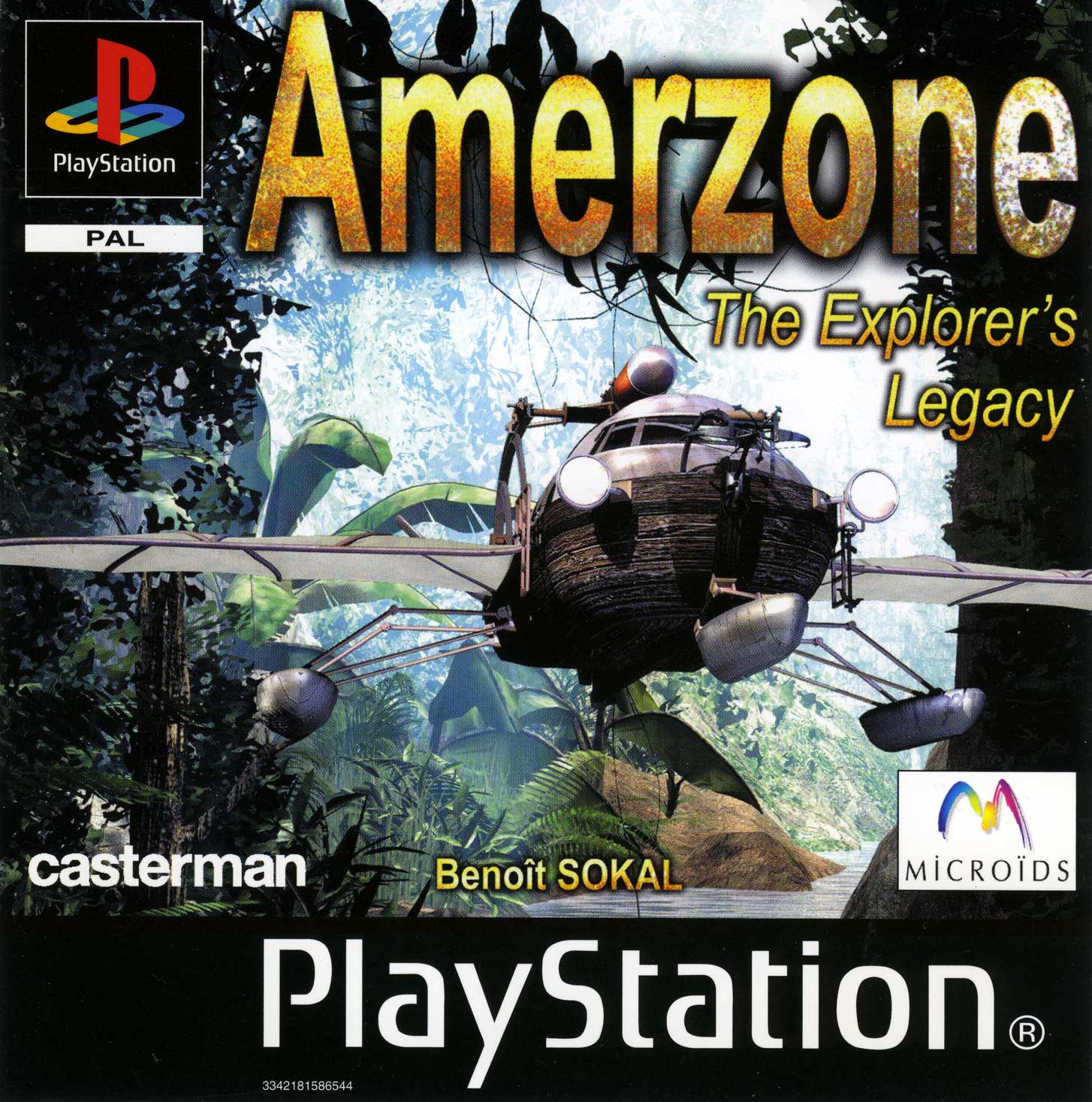 Amerzone PSX cover