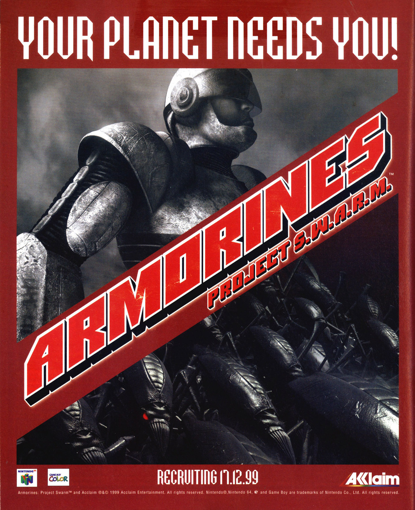 Armorines Project S.W.A.R.M. PSX cover