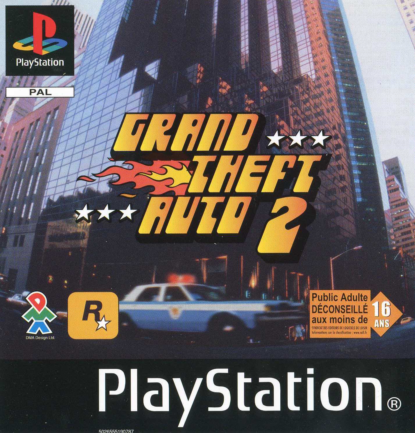 Grand Theft Auto 2 Psx Cover