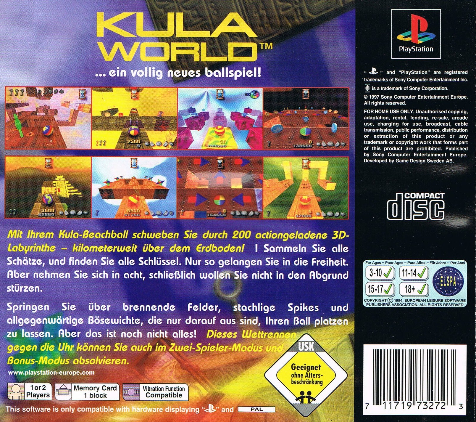 Kula World PSX cover