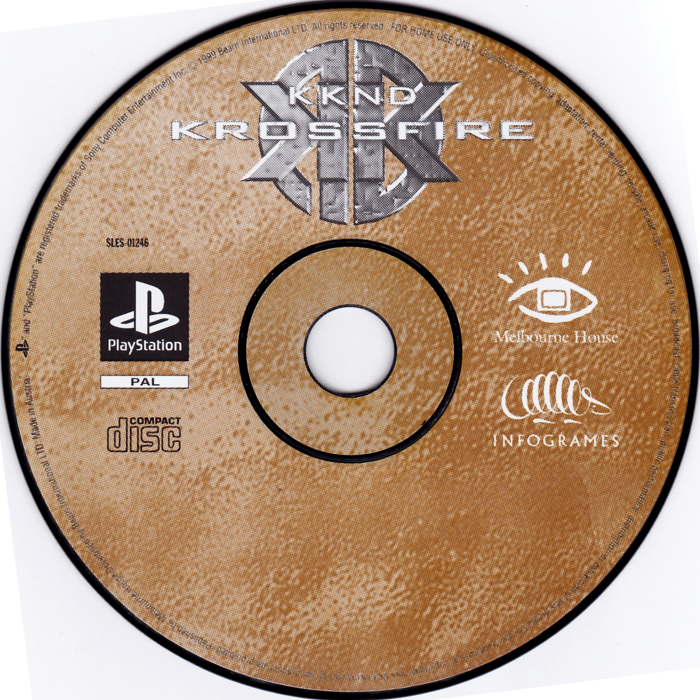 KKND - Krossfire PSX cover