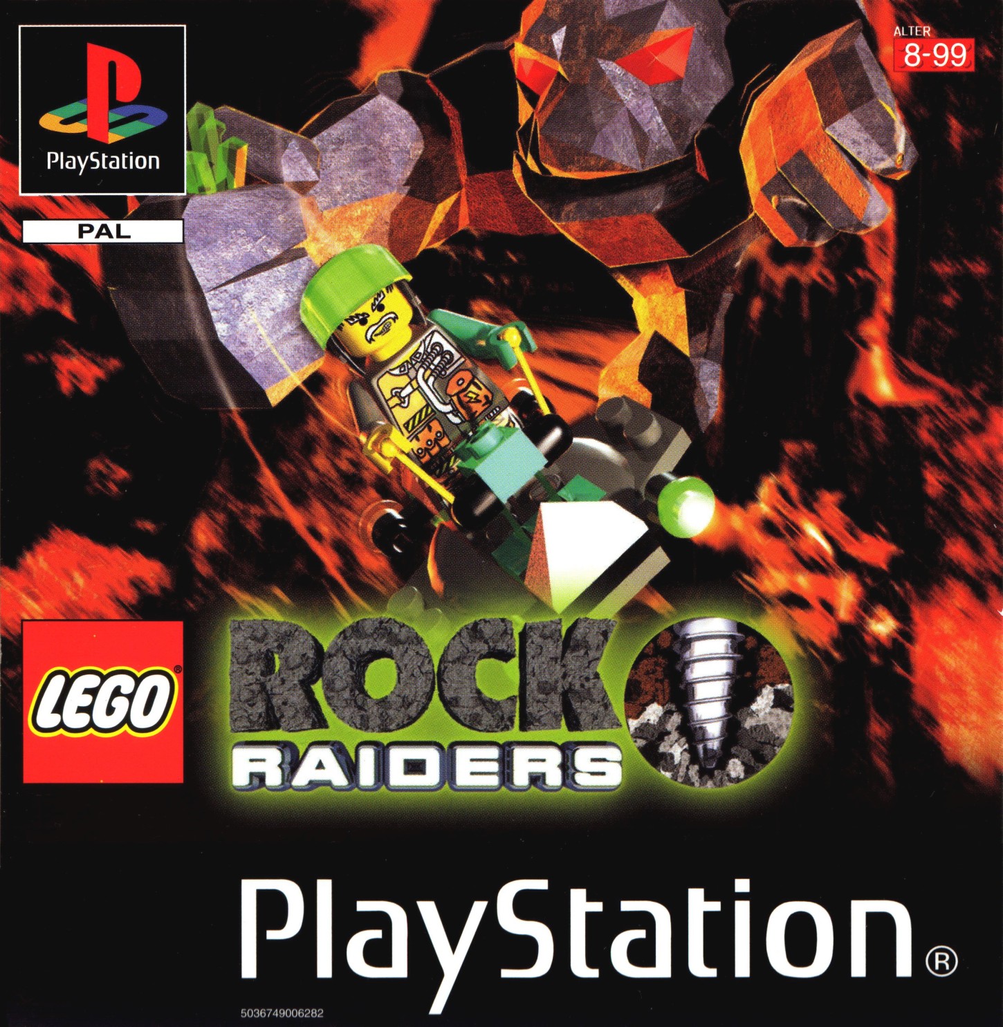 Lego Rock Raiders PSX cover