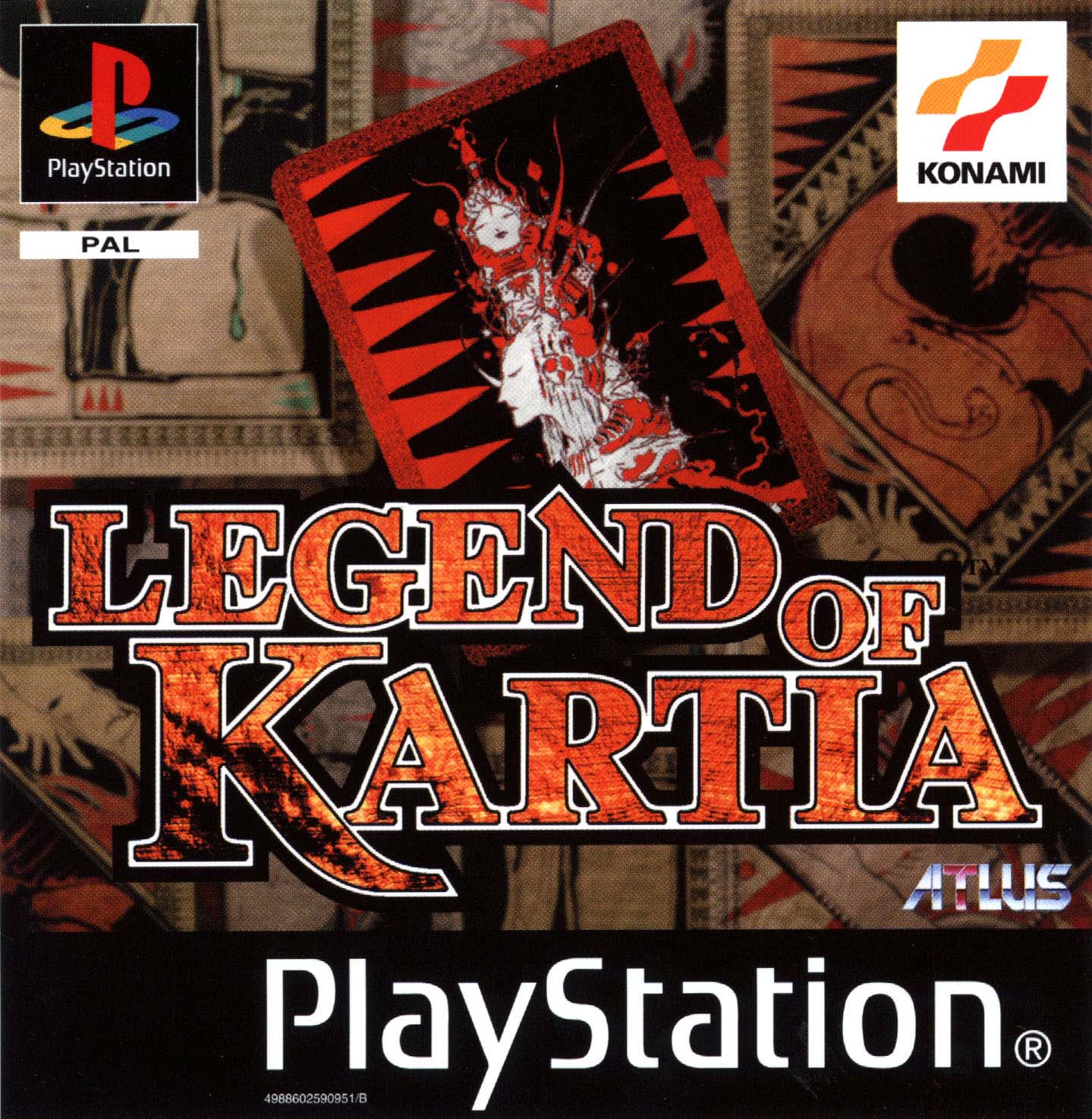 Legend of Kartia PSX cover