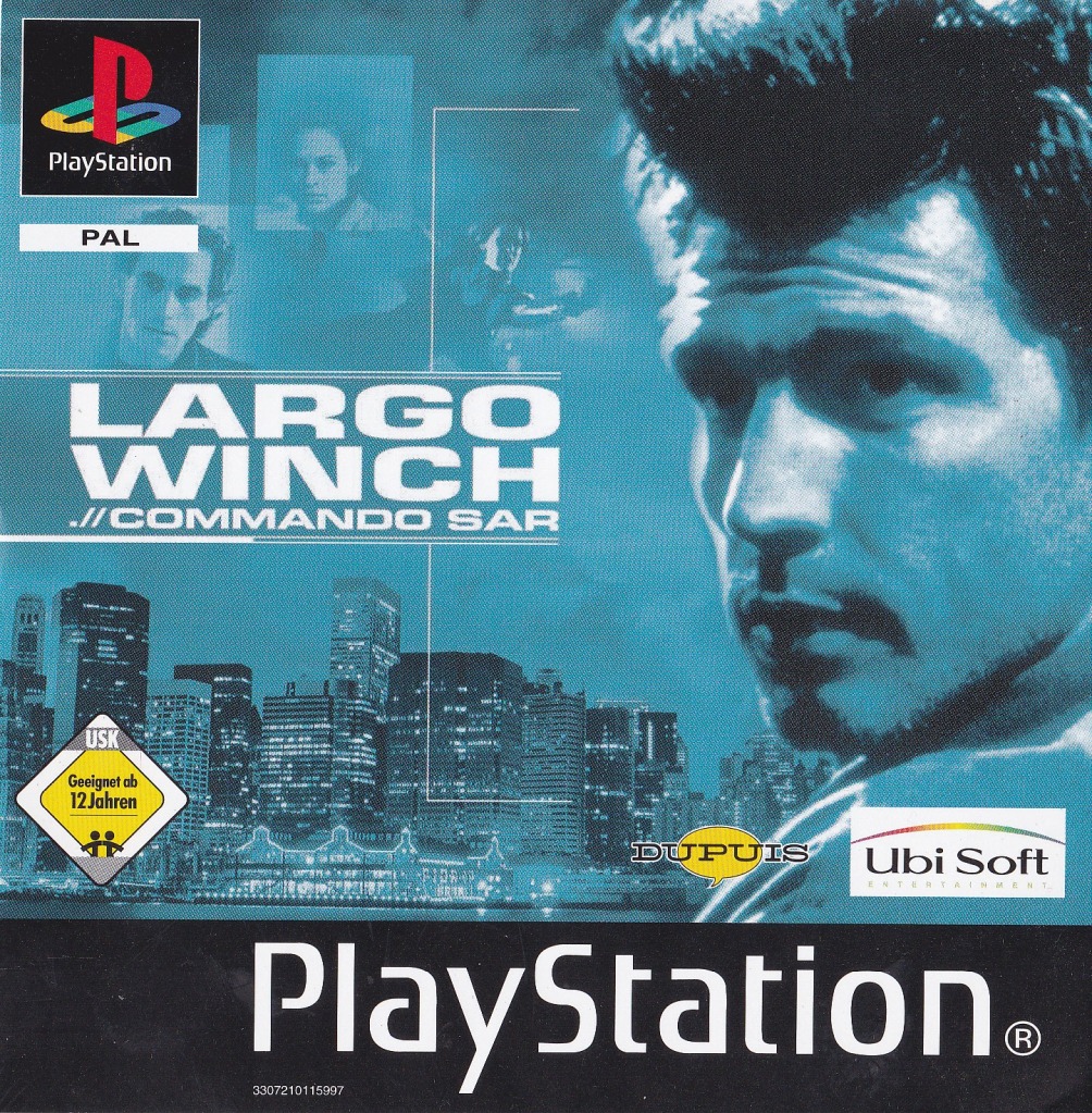 Largo Winch Commando SAR PSX cover