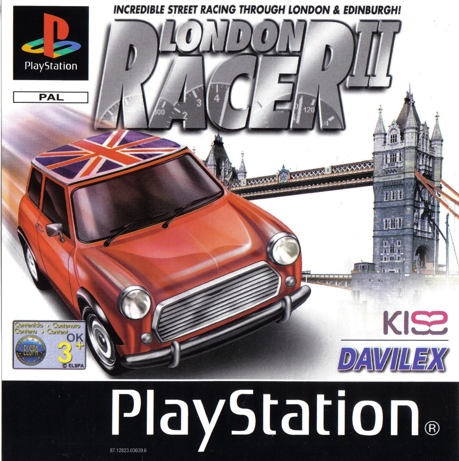 London Racer II PSX cover