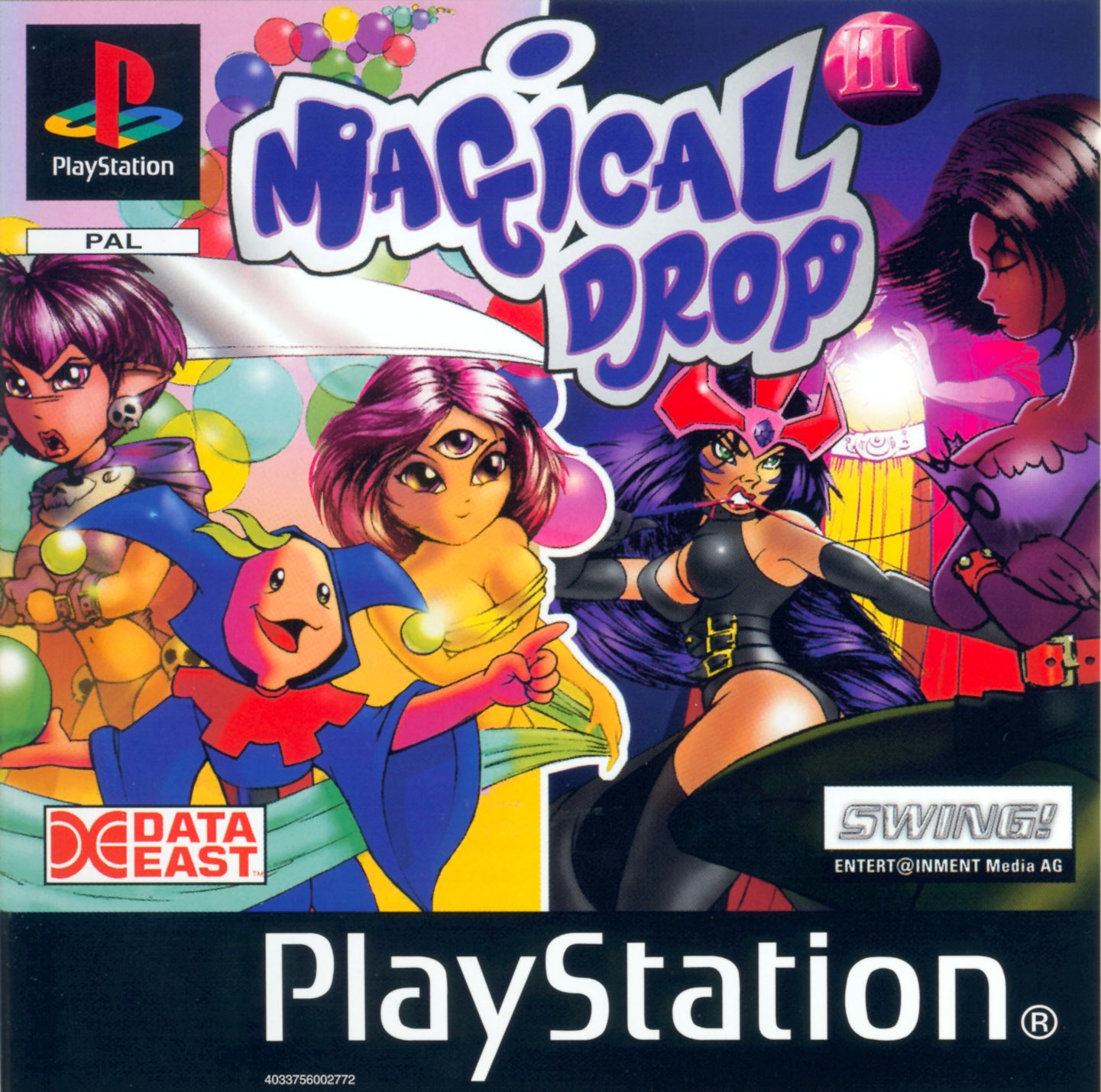 Magical Drop 3 PSX cover