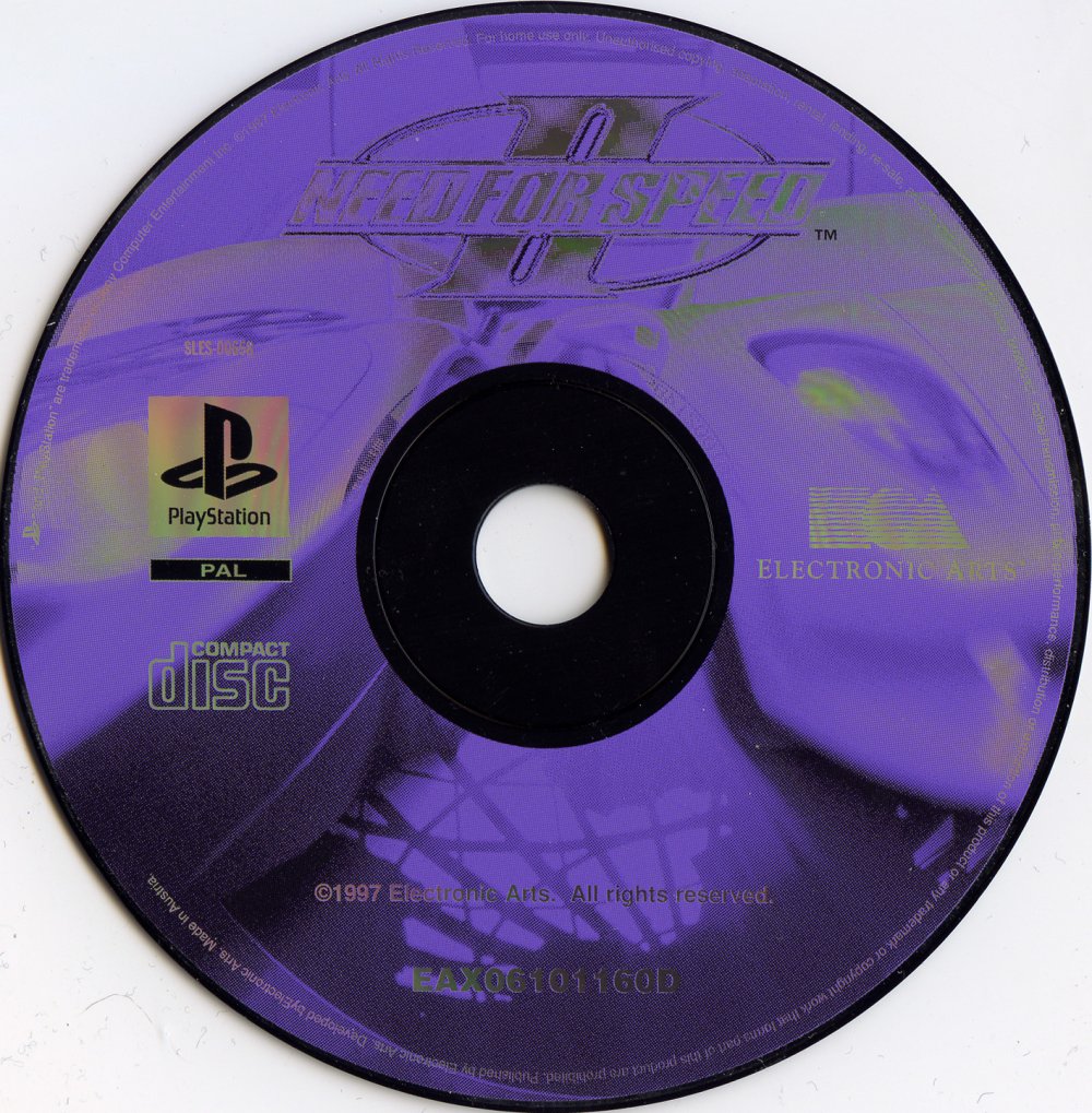 Need for Speed II PSX cover