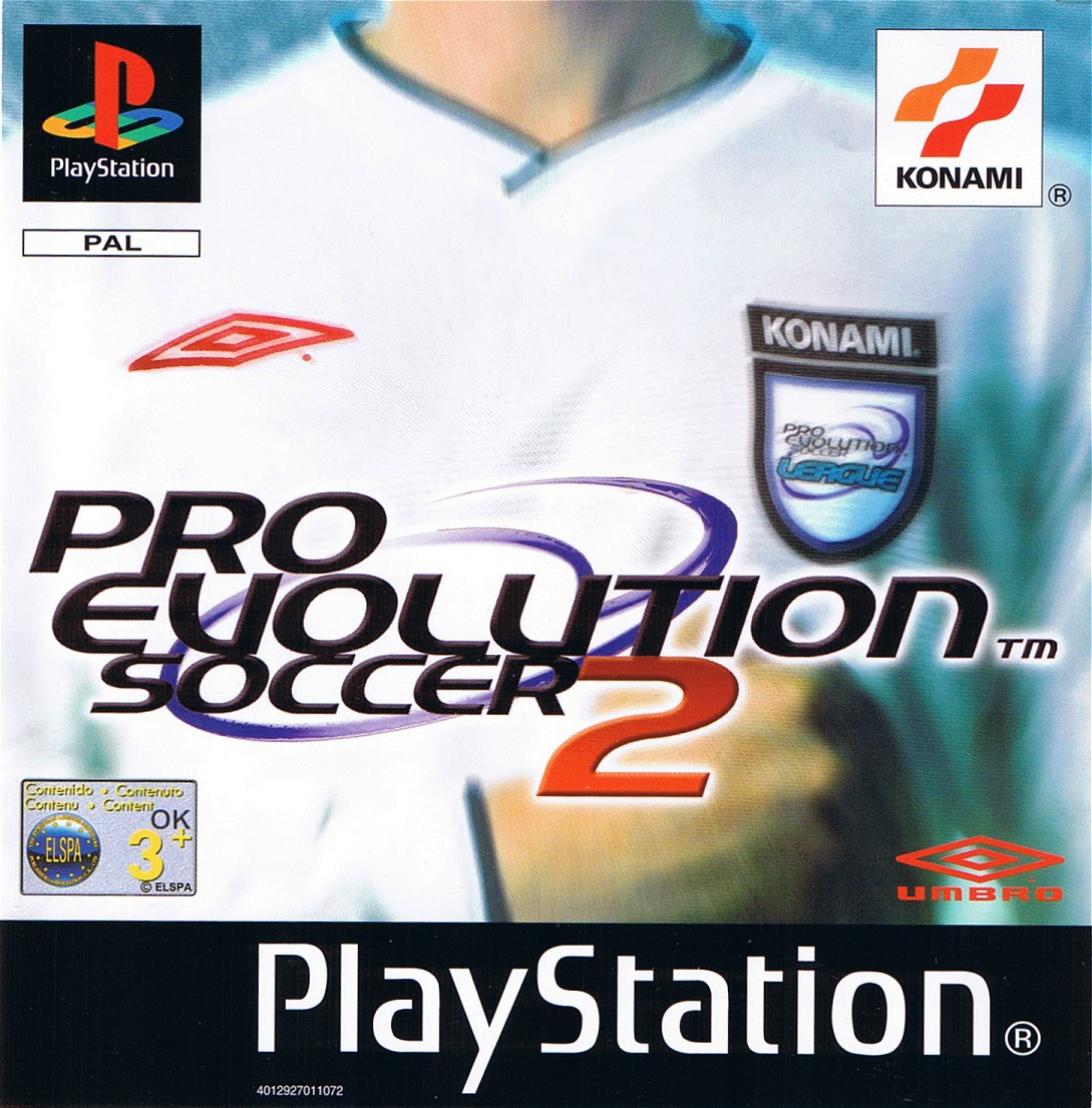 Pro Evolution Soccer 2 PSX cover