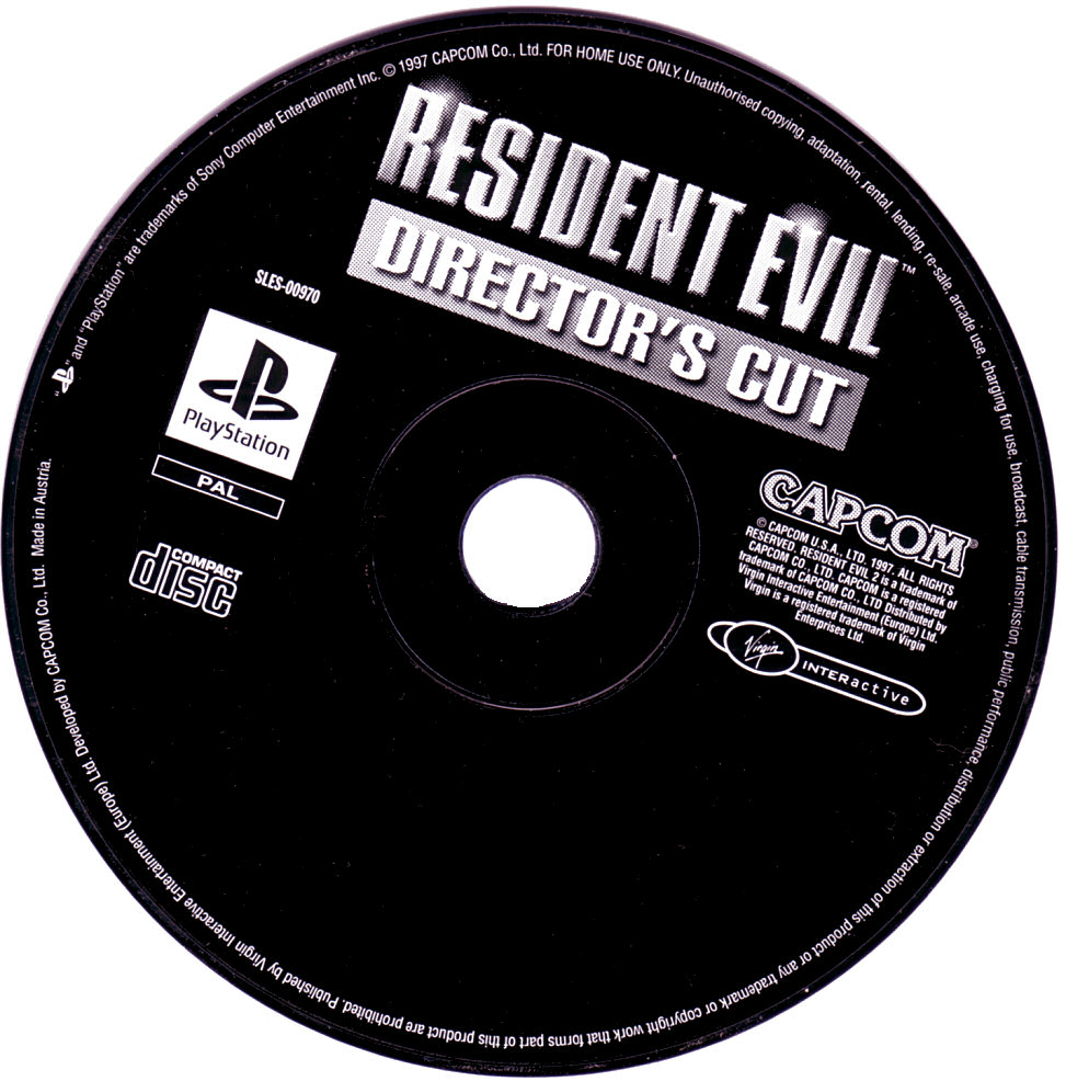Resident Evil - Director's Cut PSX cover