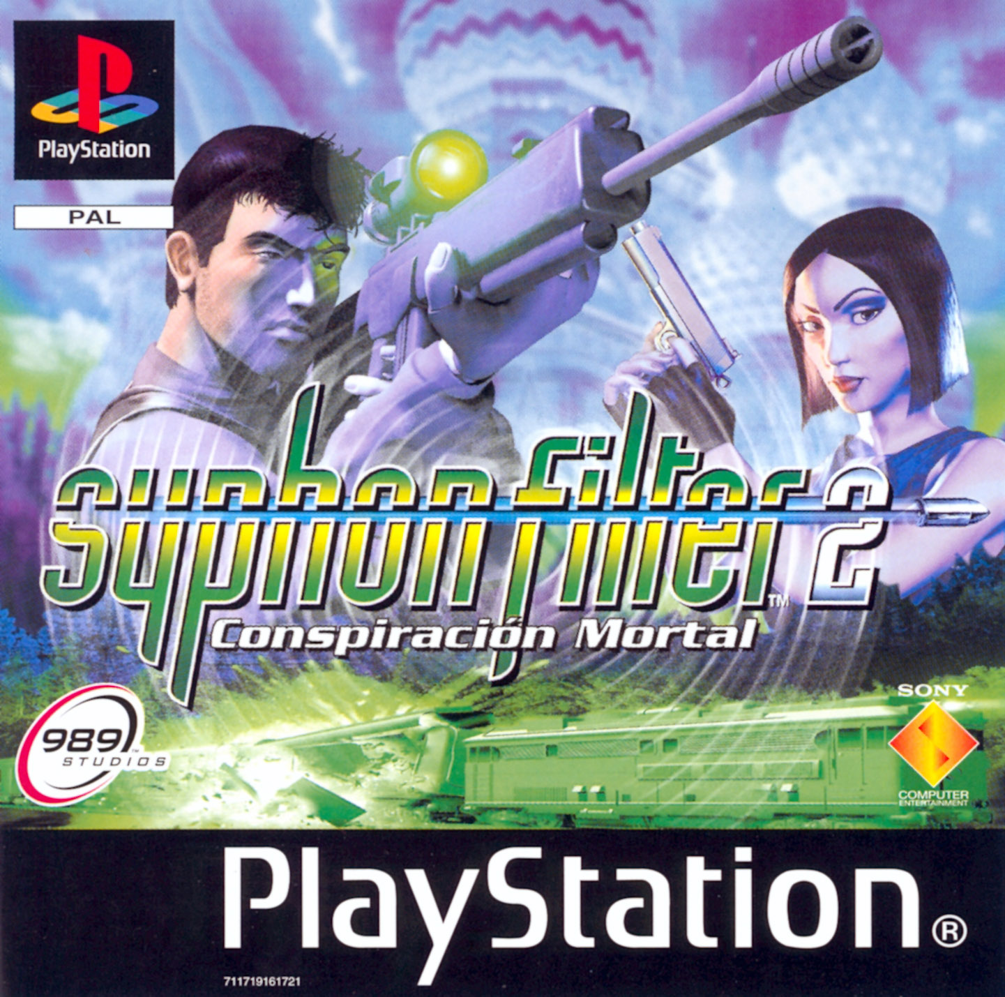 SYPHON FILTER 2 - CONSPIRACION MORTAL (PAL) - FRONT