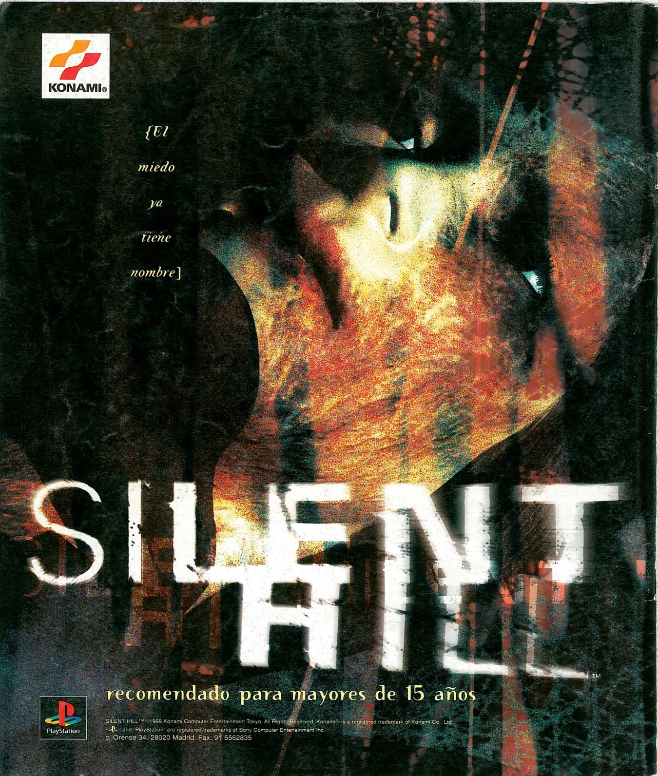 Silent Hill PSX cover