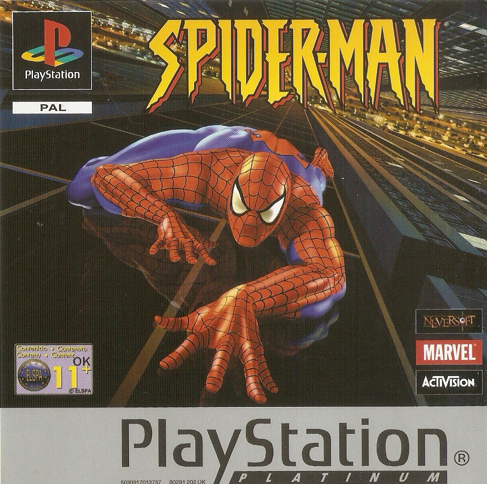 Spiderman PSX cover