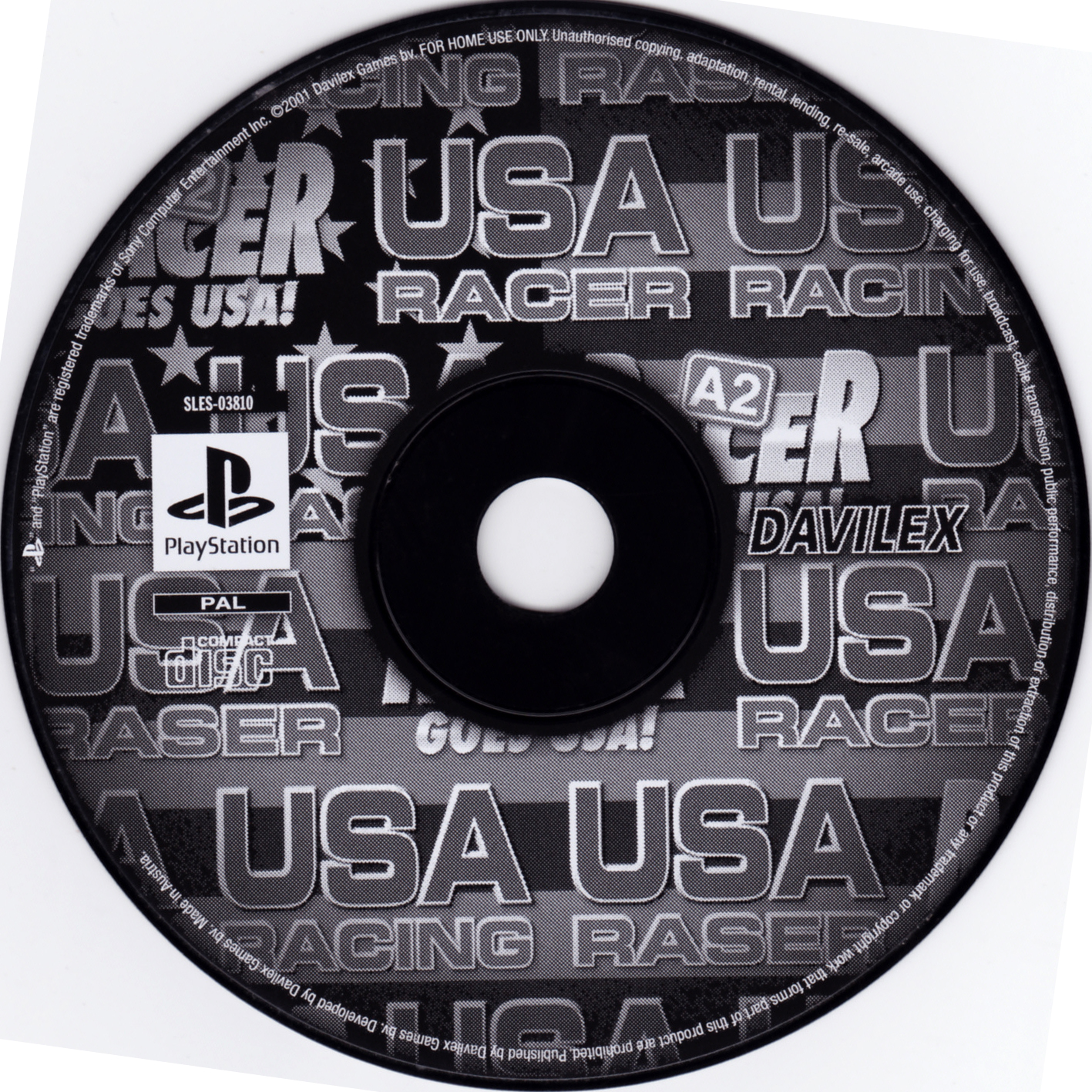 USA Racer PSX cover
