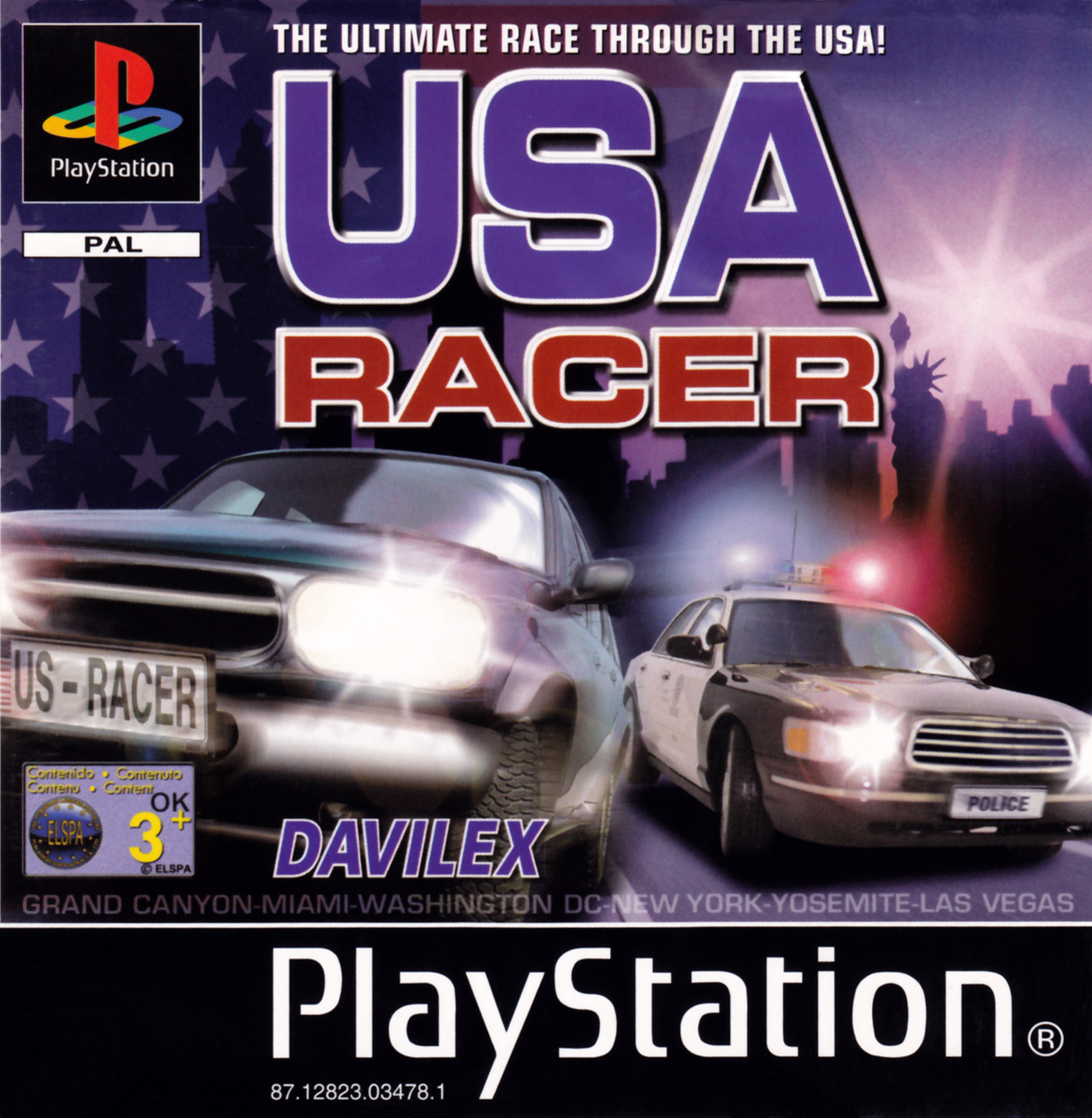 USA Racer PSX cover