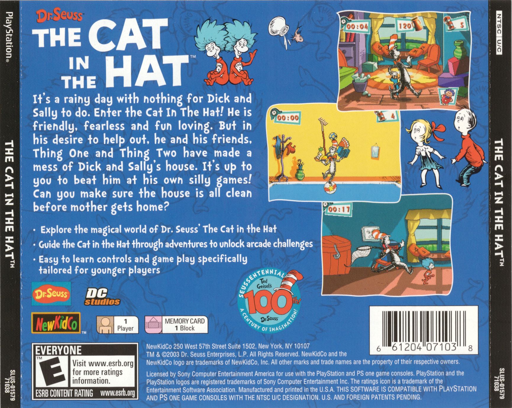 cat in the hat ps1