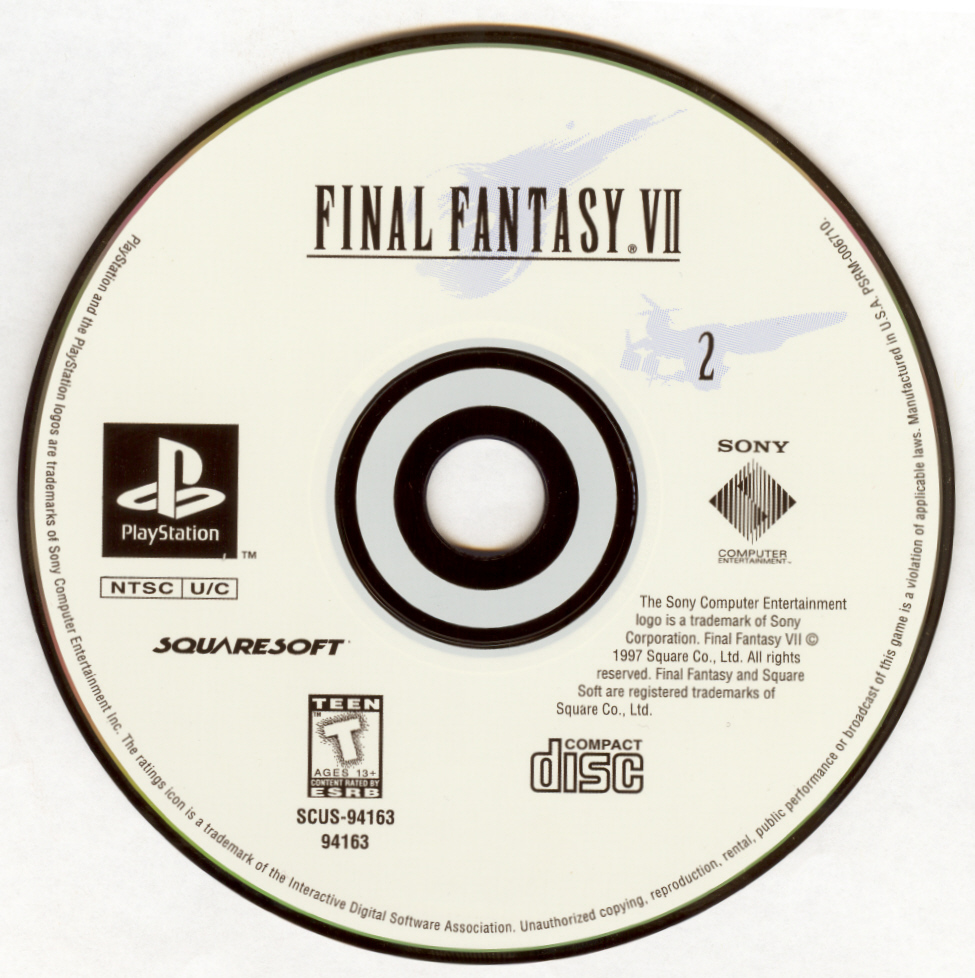 Final Fantasy VII PSX cover