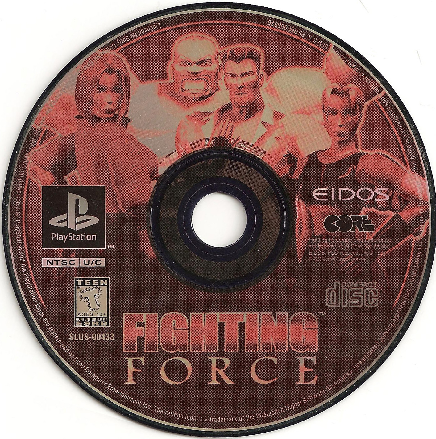 fighting force psx move list