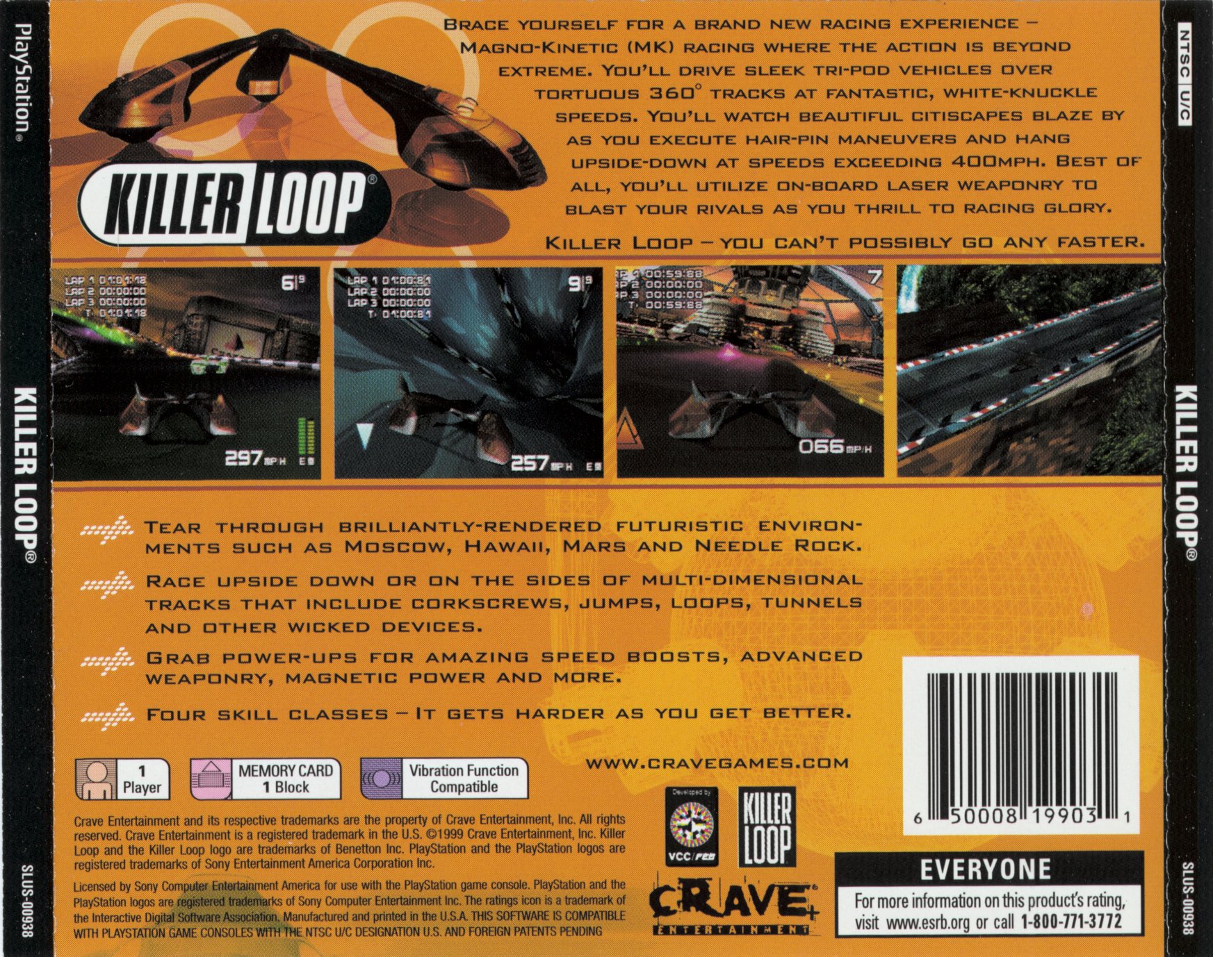 Killer Loop PSX cover