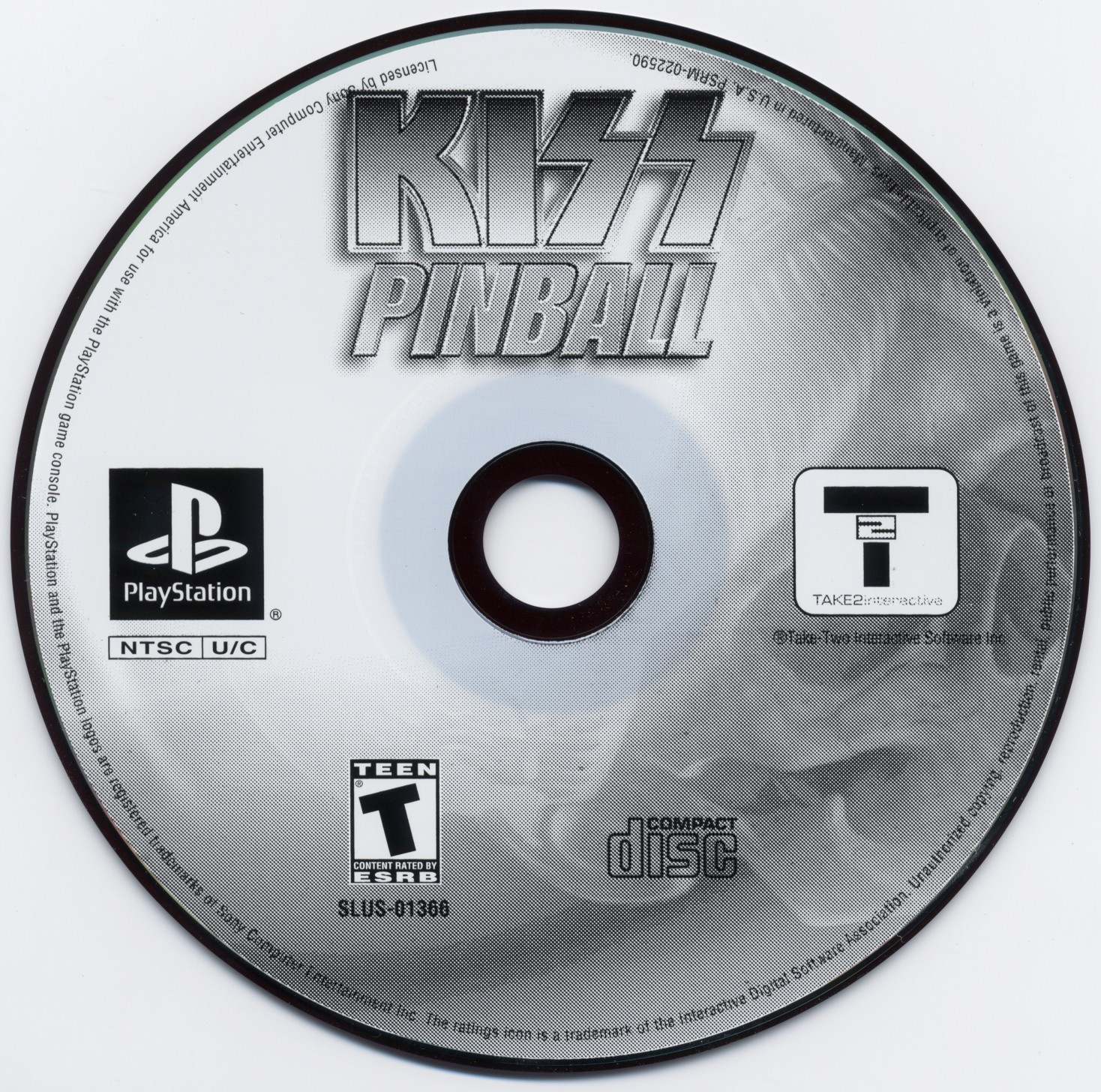 Kiss Pinball PSX cover