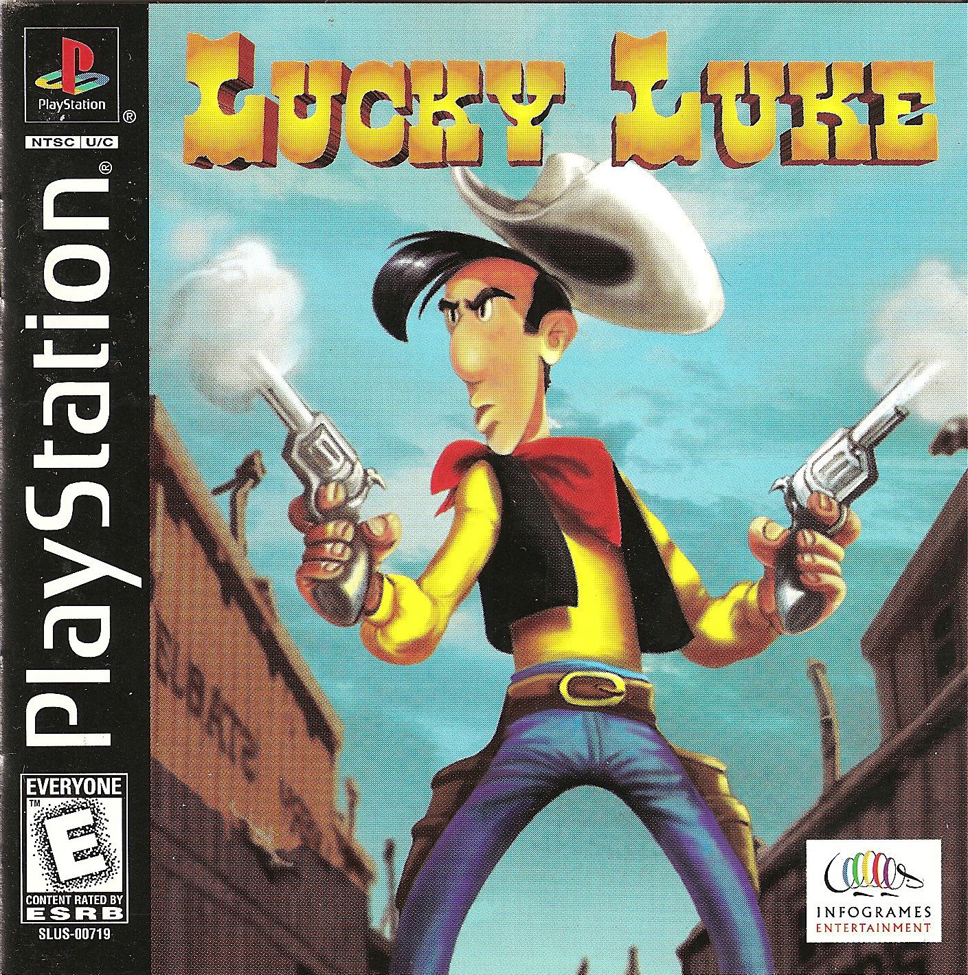 Lucky Luke PSX cover