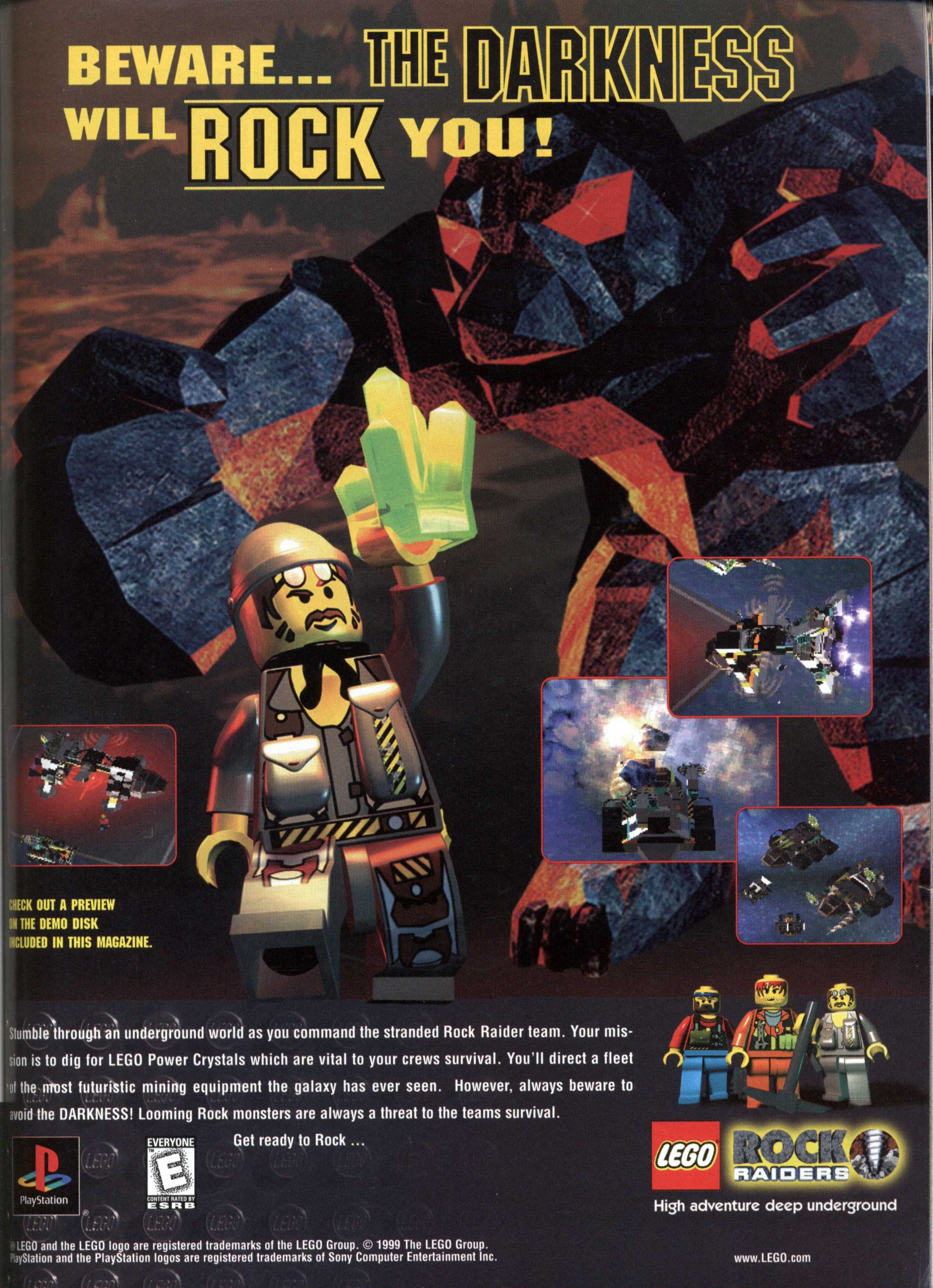 Lego Rock Raiders PSX cover
