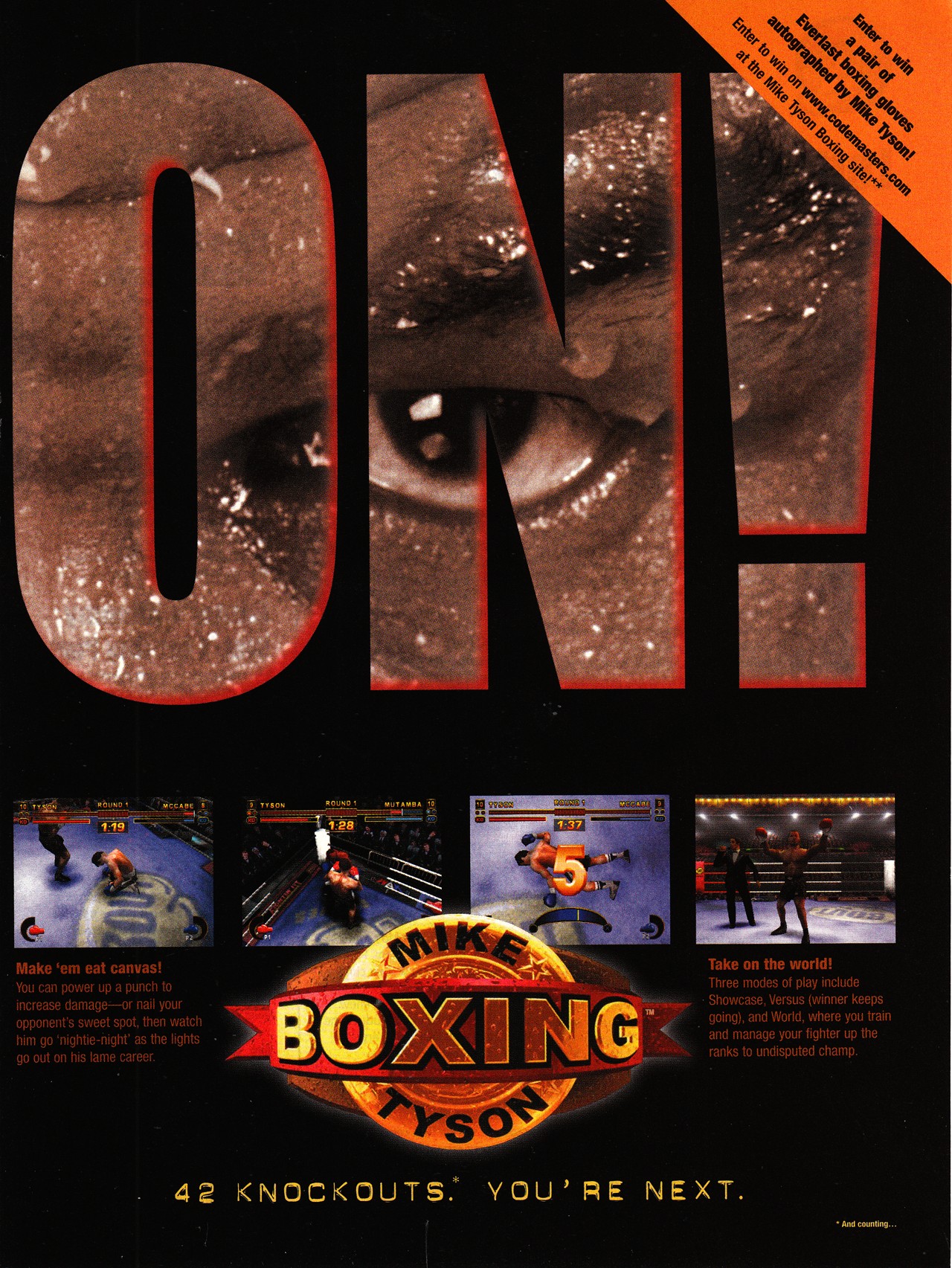 Mike Tyson Boxing PSX cover