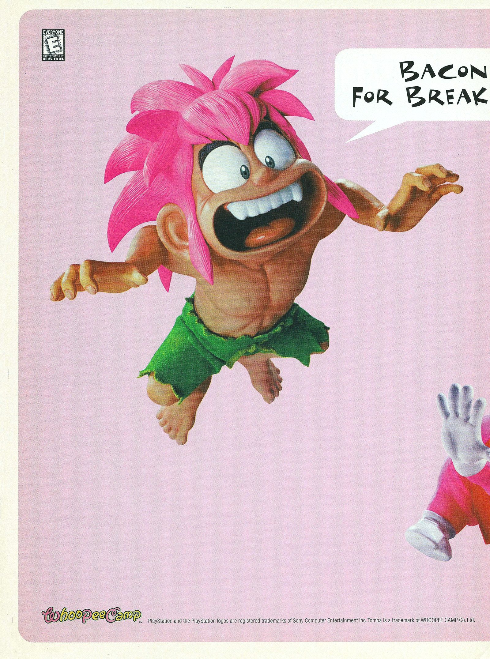 Tomba! PSX cover