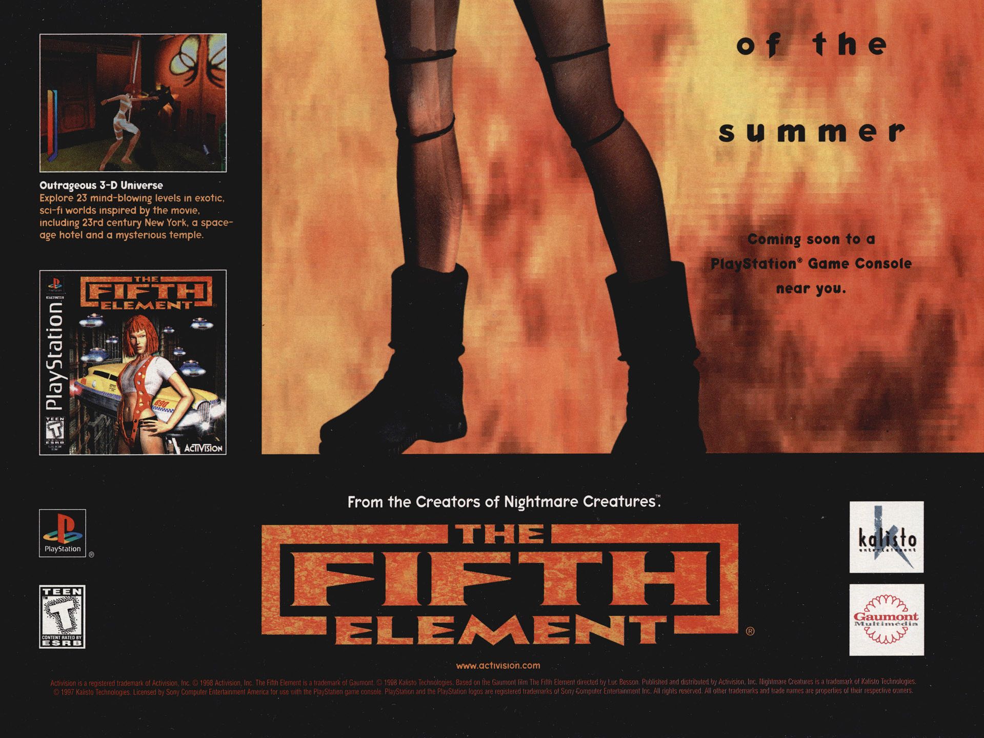 The Fifth Element PSX cover