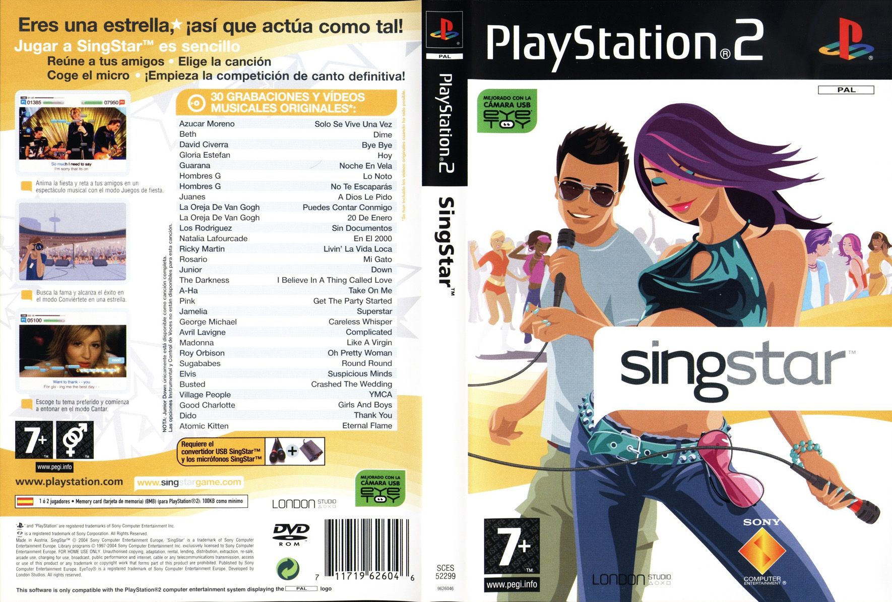 Singstar Ps Cover