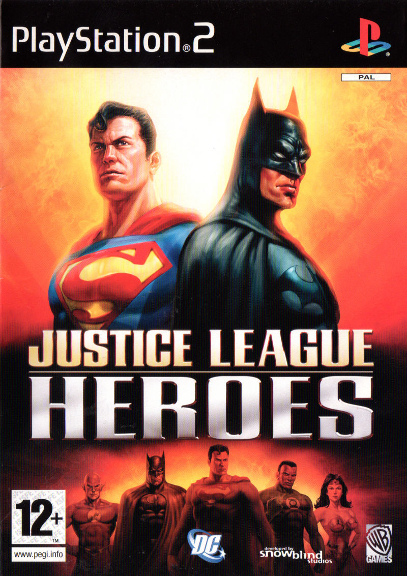 ps2 justice league heroes