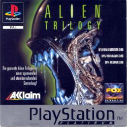 Alien Trilogy Cover auf PsxDataCenter.com