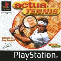 Actua Tennis Cover auf PsxDataCenter.com