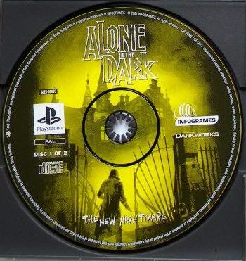 Alone in the Dark 4 - The New Nightmare PSX cover