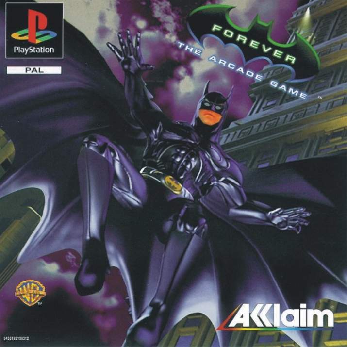 BATMAN FOREVER - THE ARCADE GAME (PAL) - FRONT
