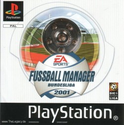Bundesliga 2001 - The Football Manager Cover auf PsxDataCenter.com