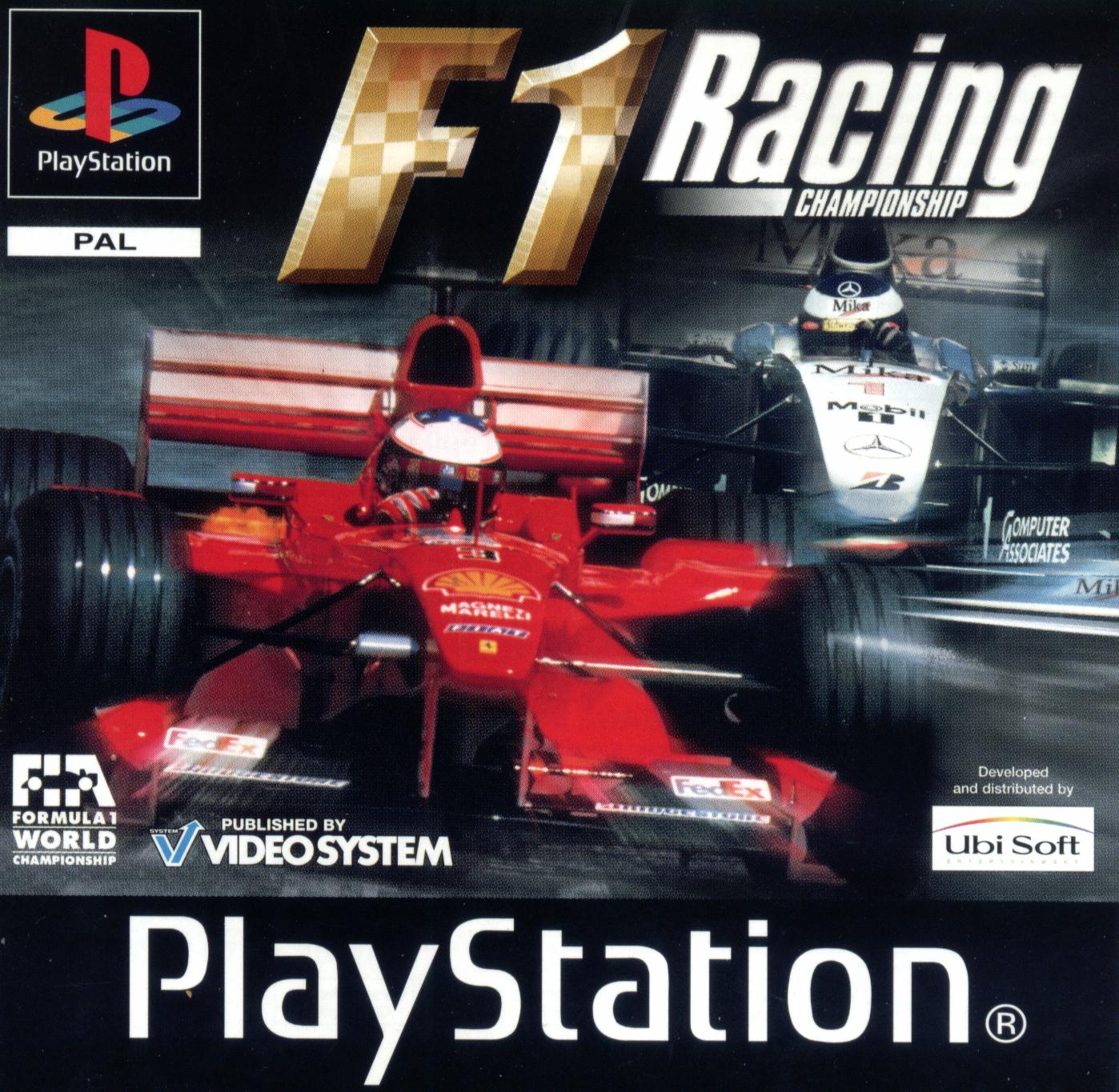 F1 RACING CHAMPIONSHIP (PAL) - FRONT
