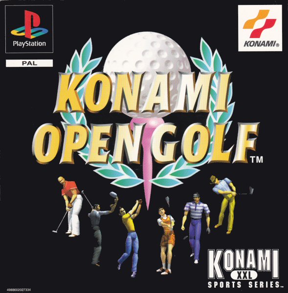 Konami Open Golf PSX cover