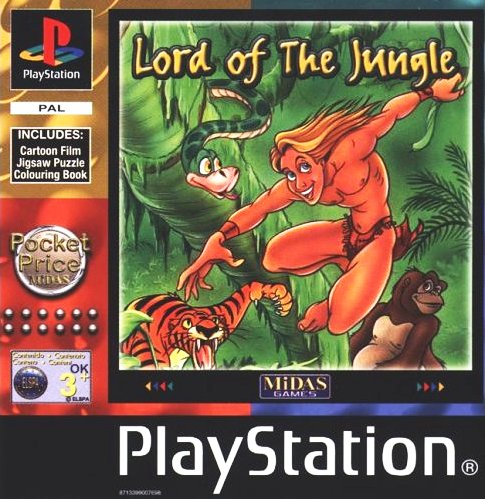 Lord of the Jungle PSX cover