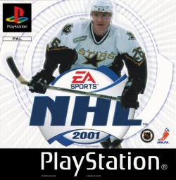 NHL 2001 Cover auf PsxDataCenter.com