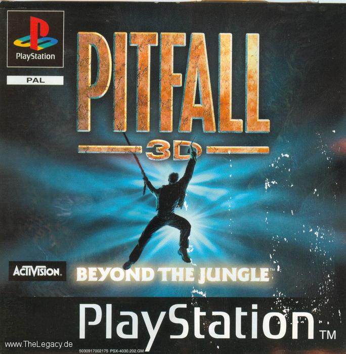 Pitfall 3D - Beyond the Jungle PSX cover